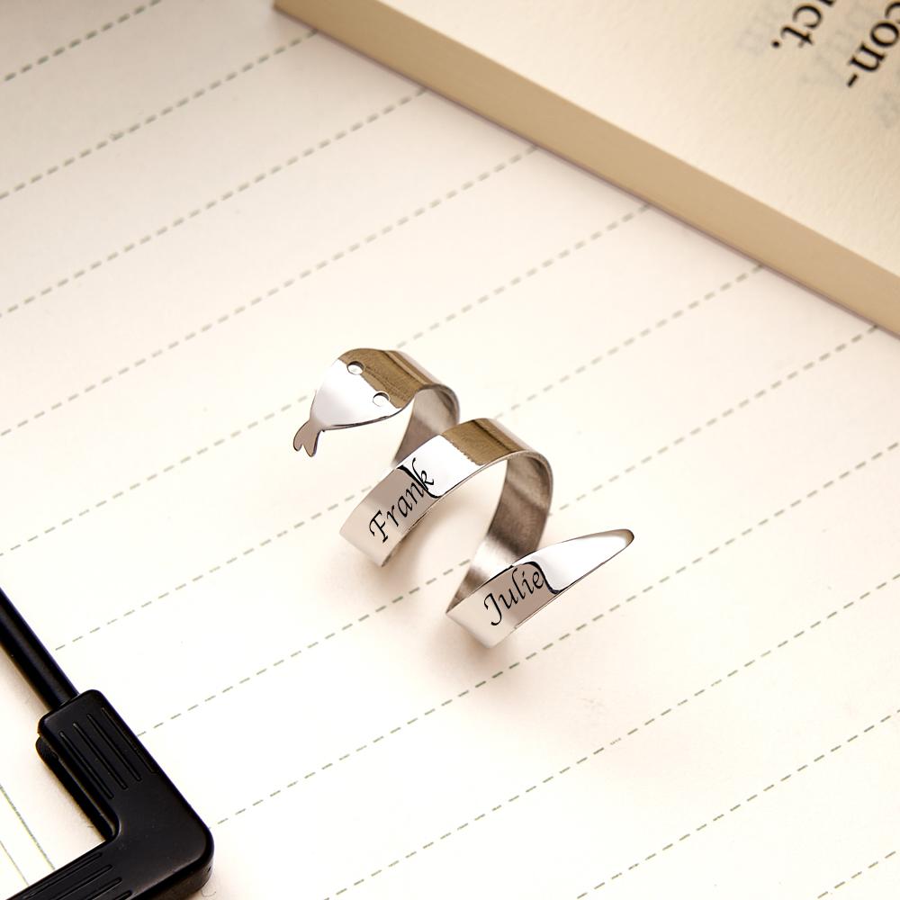 Engravable Stethoscope Name Tag Snake Styling For Doctor - soufeelmy