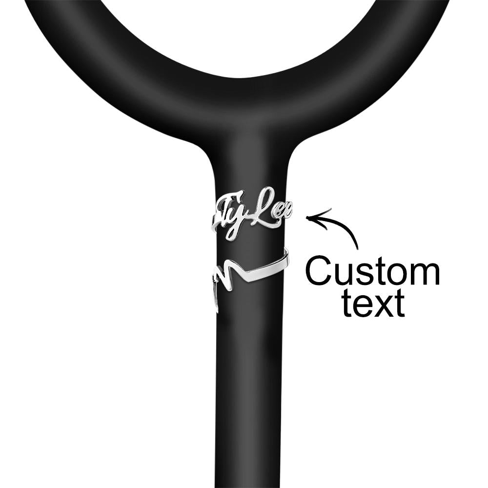 Custom Name Tag Stethoscope Design Accessory Gifts For Hospital Workers - soufeelmy