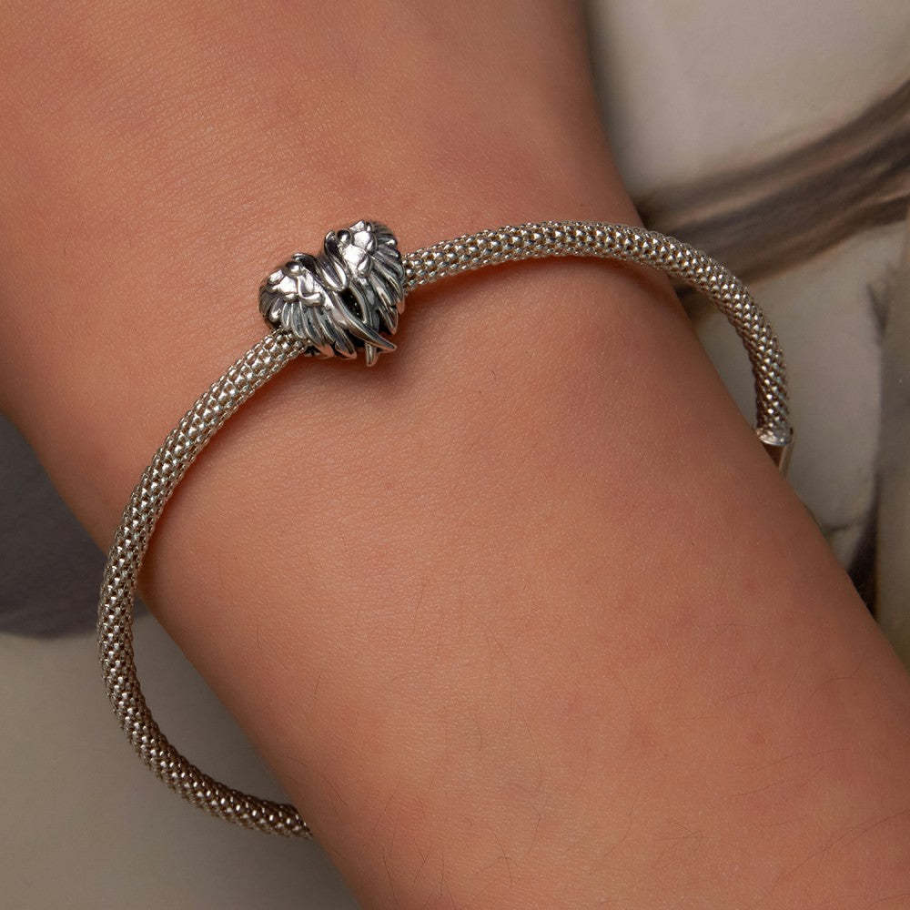 love wings charm 925 sterling silver fj1442