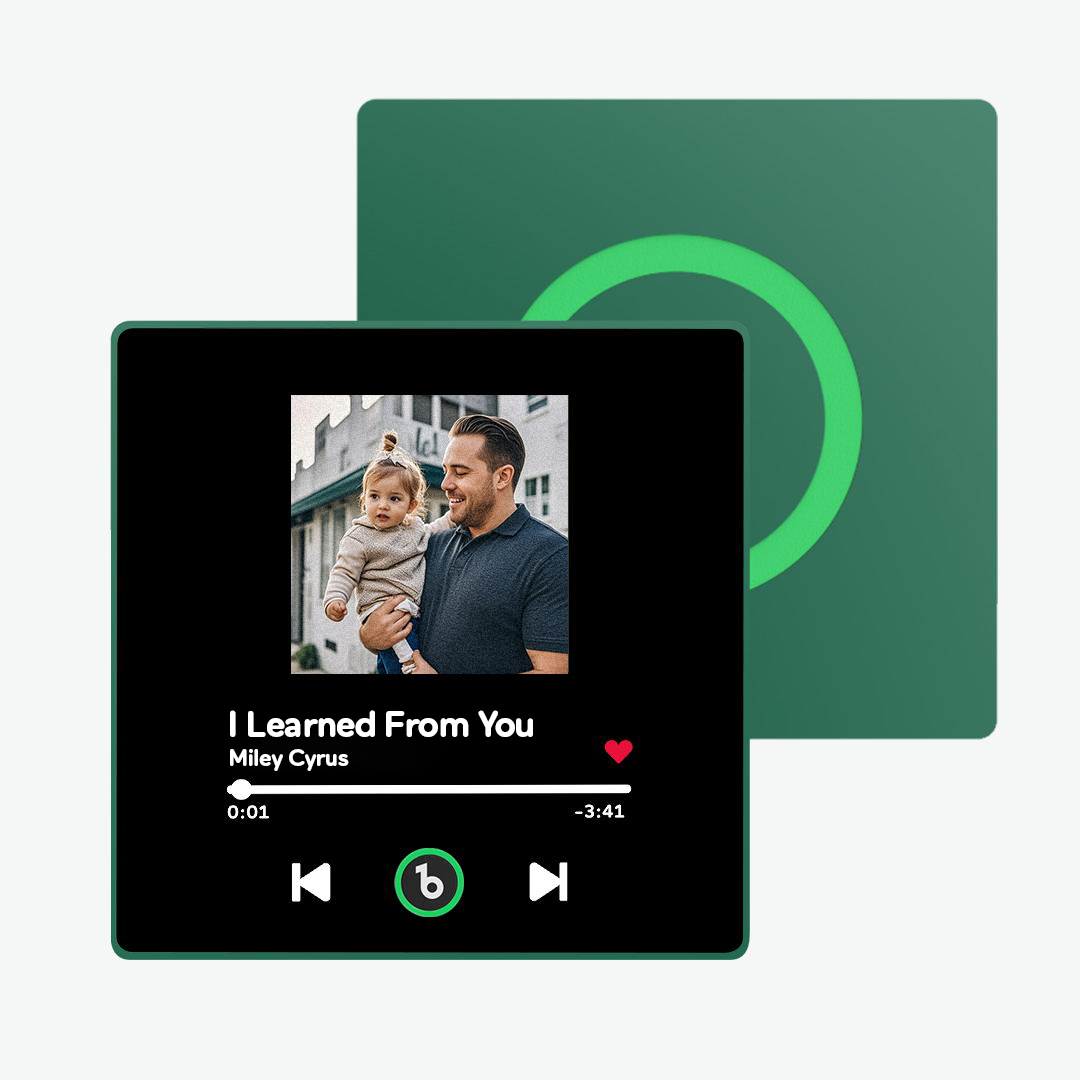 Custom Music Fridge Magnet New 4.0 Upgrade Colorful Frame Personalized Album Fridge Magnet That Can Be Played Song Anniversary Father and Son Gifts - soufeelmy