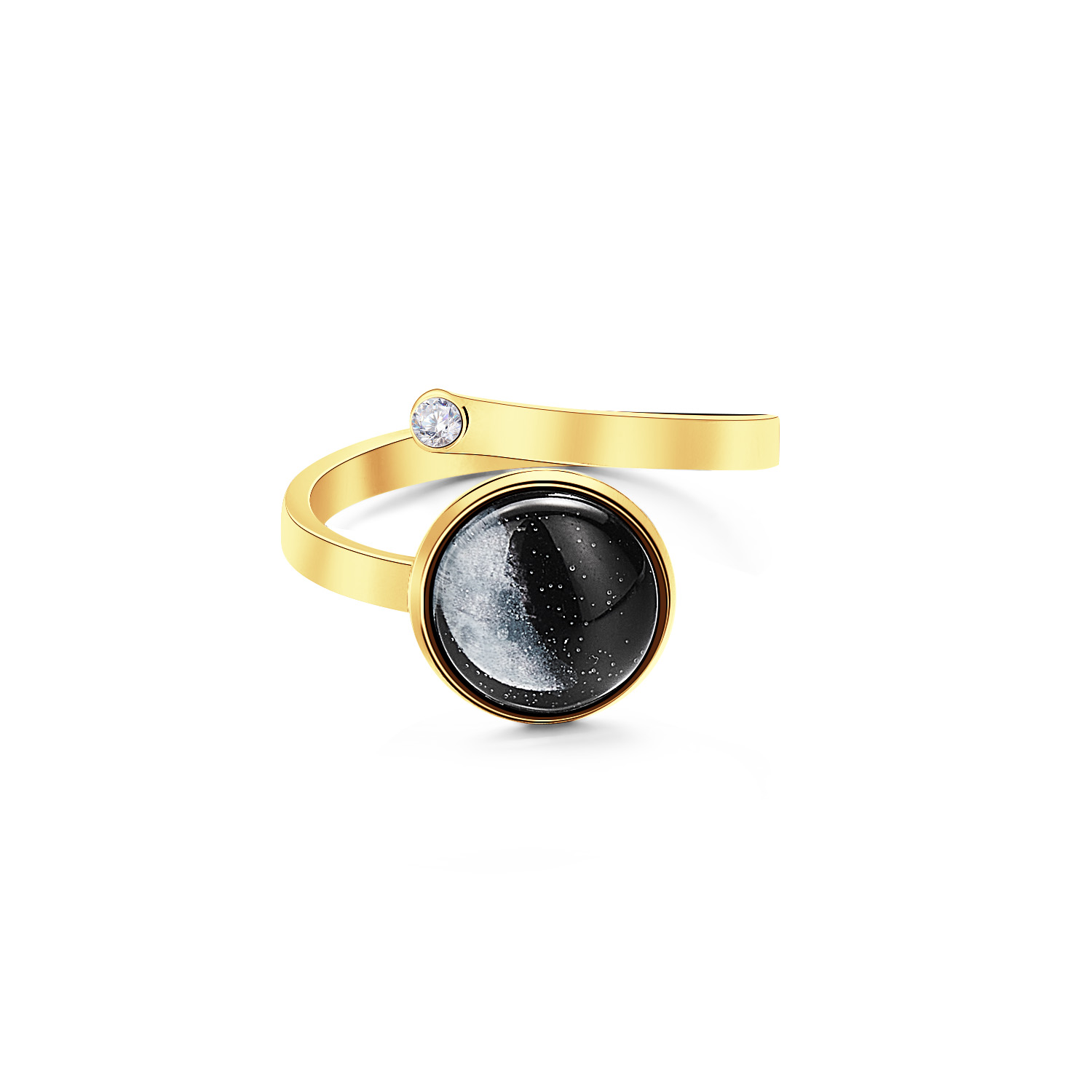 Custom Moon Phase Ring Luminous Ring Gift for Her