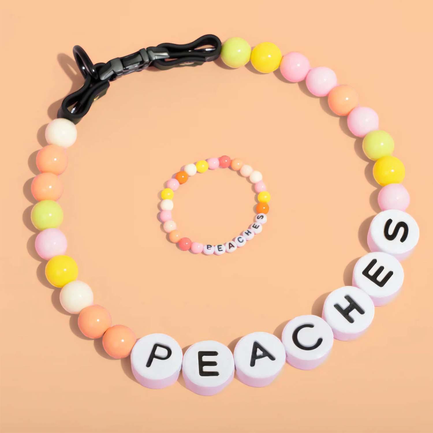 Personalized Pet Name Necklace  Comes with a Free Matching Bracelet Gift for Pet - soufeelmy