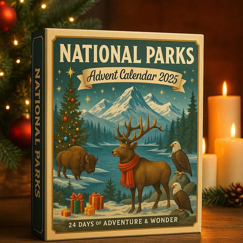 National Park Advent Calendar Christmas Countdown Calendar - soufeelmy