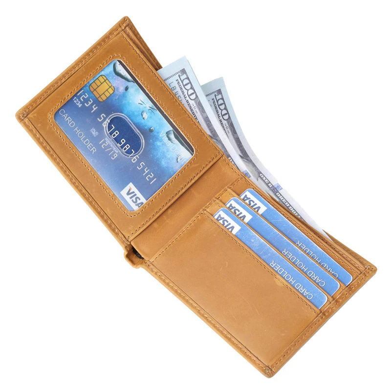 Bifold Wallet Engraved Wallet Gifts For Daughter For Son For Husband - soufeelmy