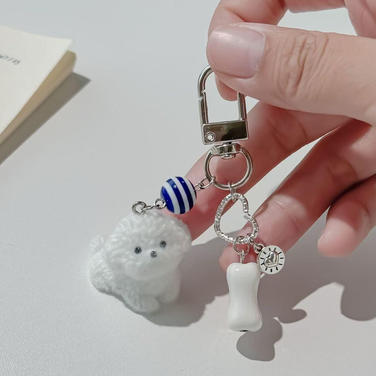 Cute Cat Keychain Cartoon Pendant Versatile Bag Charm and Key Accessory - soufeelmy