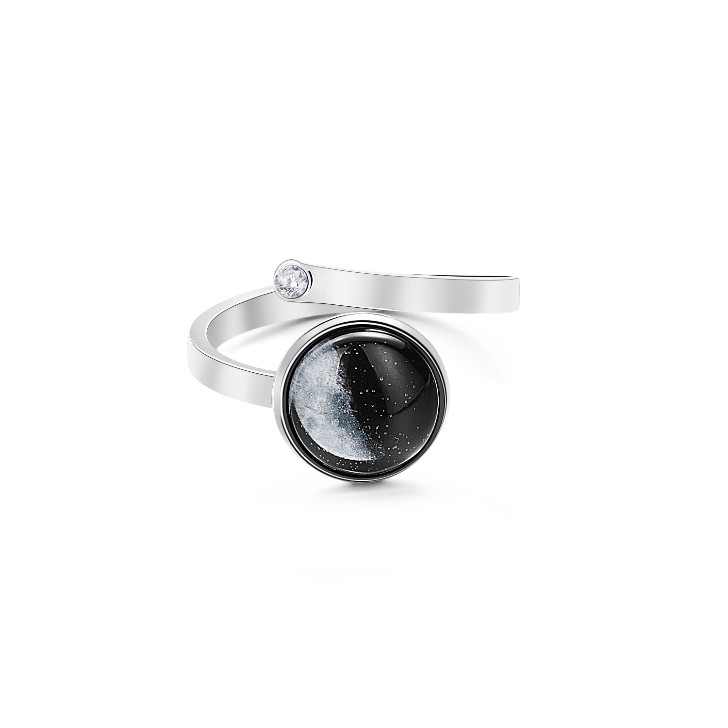 Custom Moon Phase Ring Luminous Ring Gift for Her