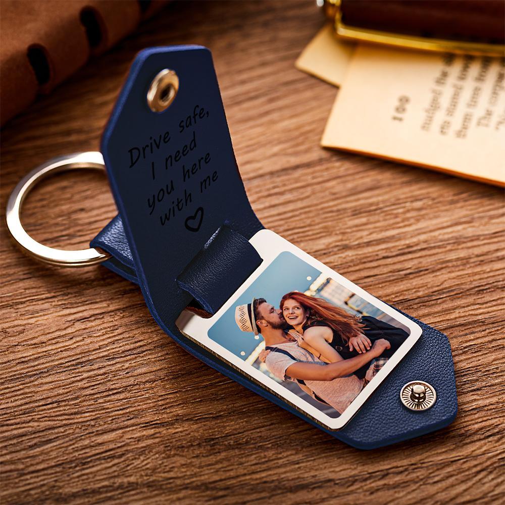 Drive Safe Keychain Gifts for Lover Calendar Keychain Photo Gifts - soufeelmy