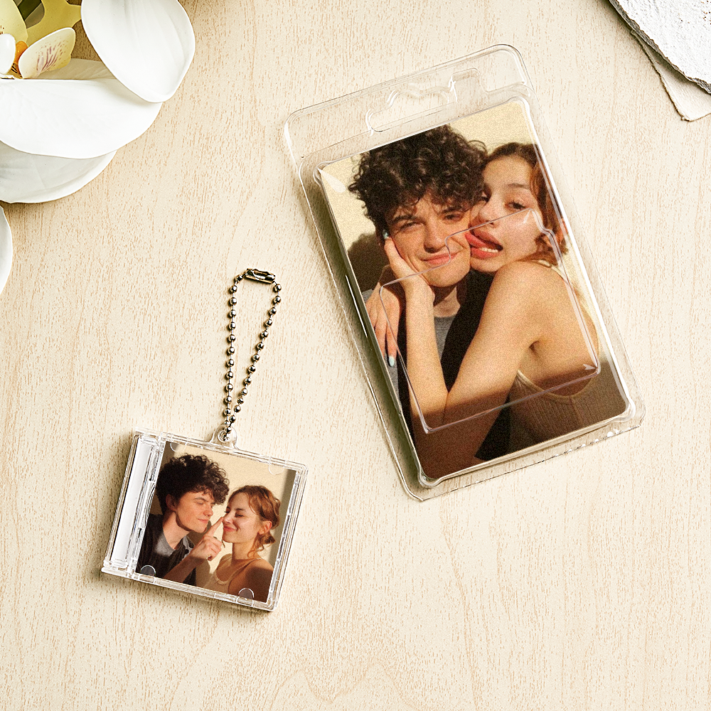 Personalized NFC Keychain Custom Mini Album CD Keychain with Packaging Gift for Music Lover - soufeelmy