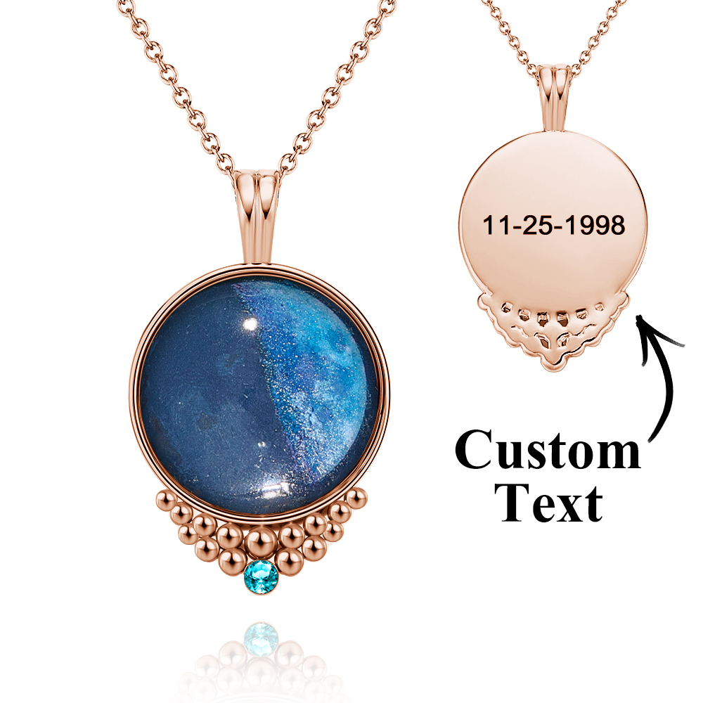Custom Classic Birthstone Necklace Gift For Her - soufeelmy