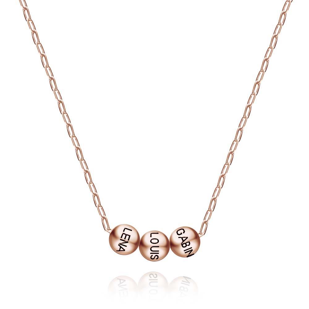 Personalized Necklace Perfect way to Show off Your Love with the 1-8 Names Unique and Heartfelt Gift - soufeelmy