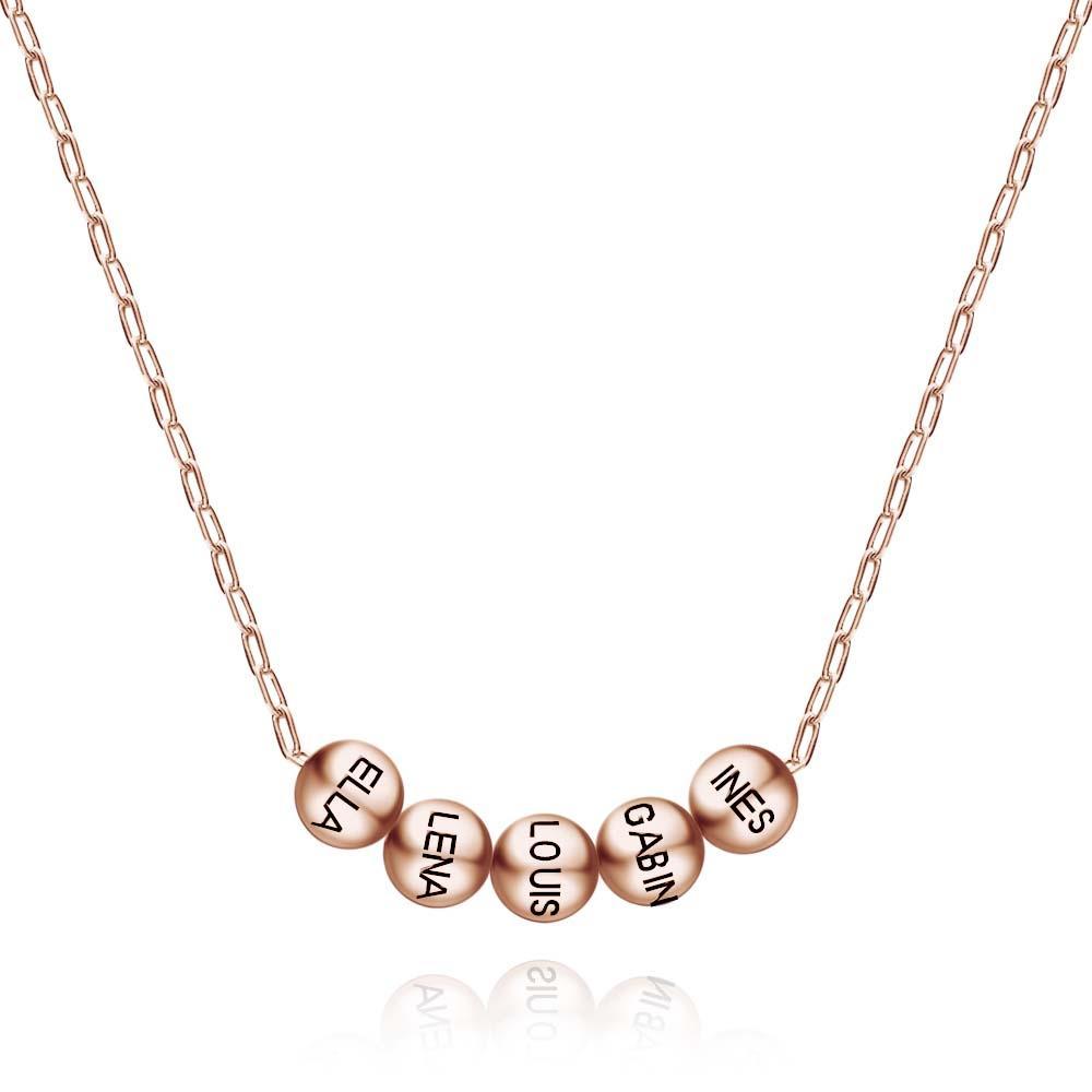 Personalized Necklace Perfect way to Show off Your Love with the 1-8 Names Unique and Heartfelt Gift - soufeelmy
