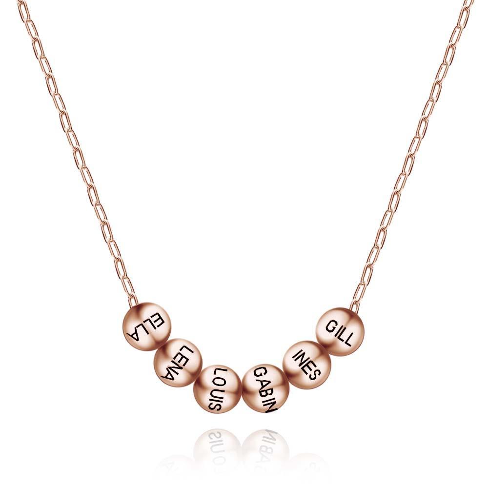 Personalized Necklace Perfect way to Show off Your Love with the 1-8 Names Unique and Heartfelt Gift - soufeelmy
