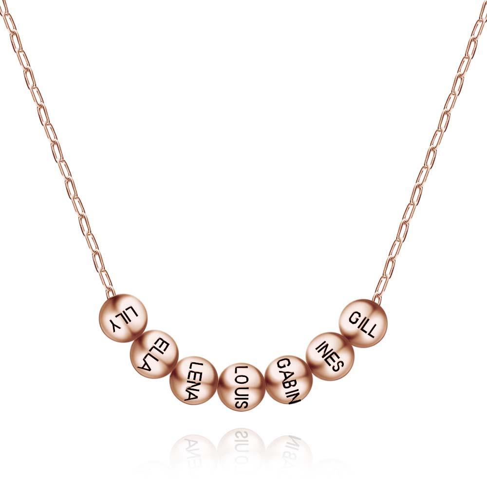 Personalized Necklace Perfect way to Show off Your Love with the 1-8 Names Unique and Heartfelt Gift - soufeelmy