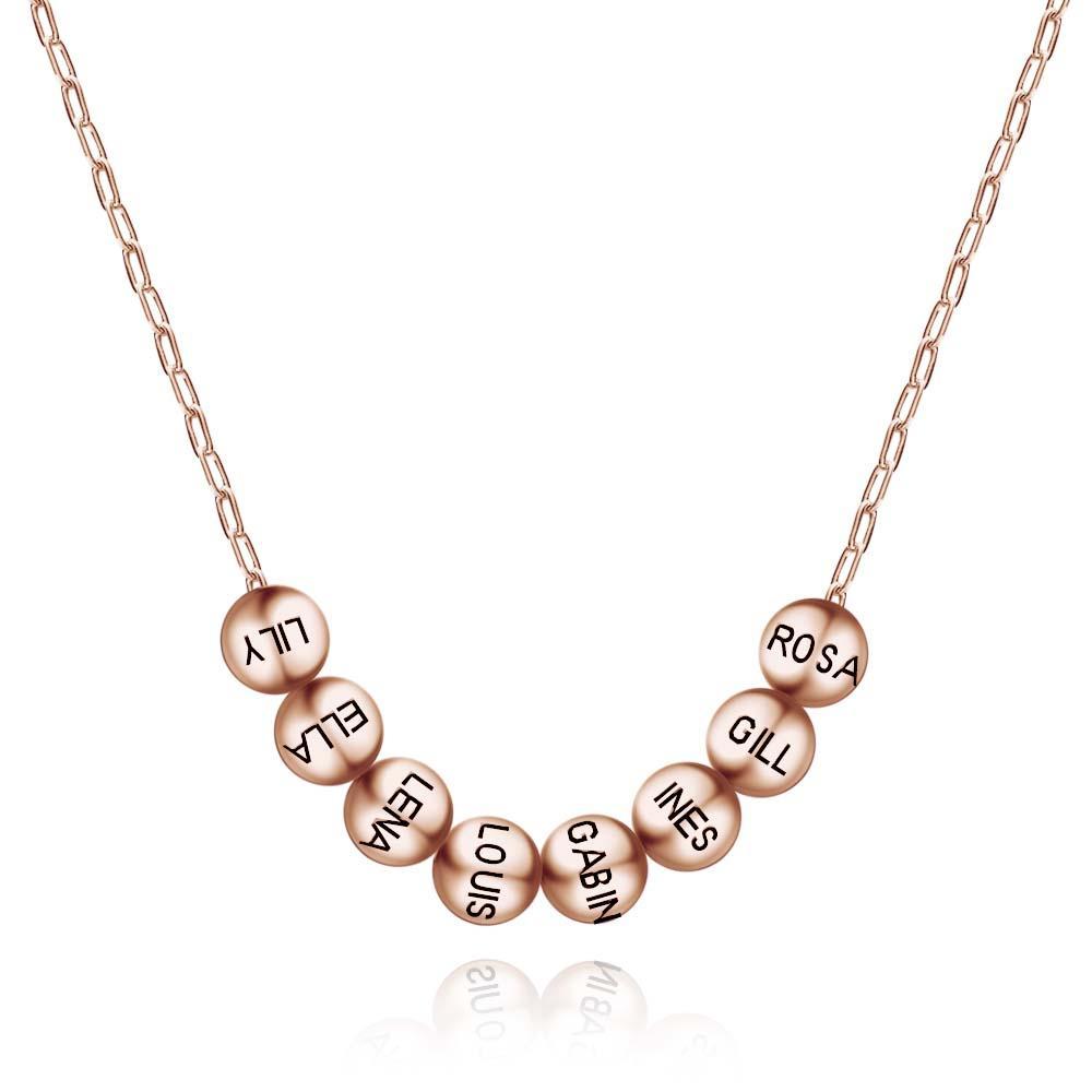 Personalized Necklace Perfect way to Show off Your Love with the 1-8 Names Unique and Heartfelt Gift - soufeelmy
