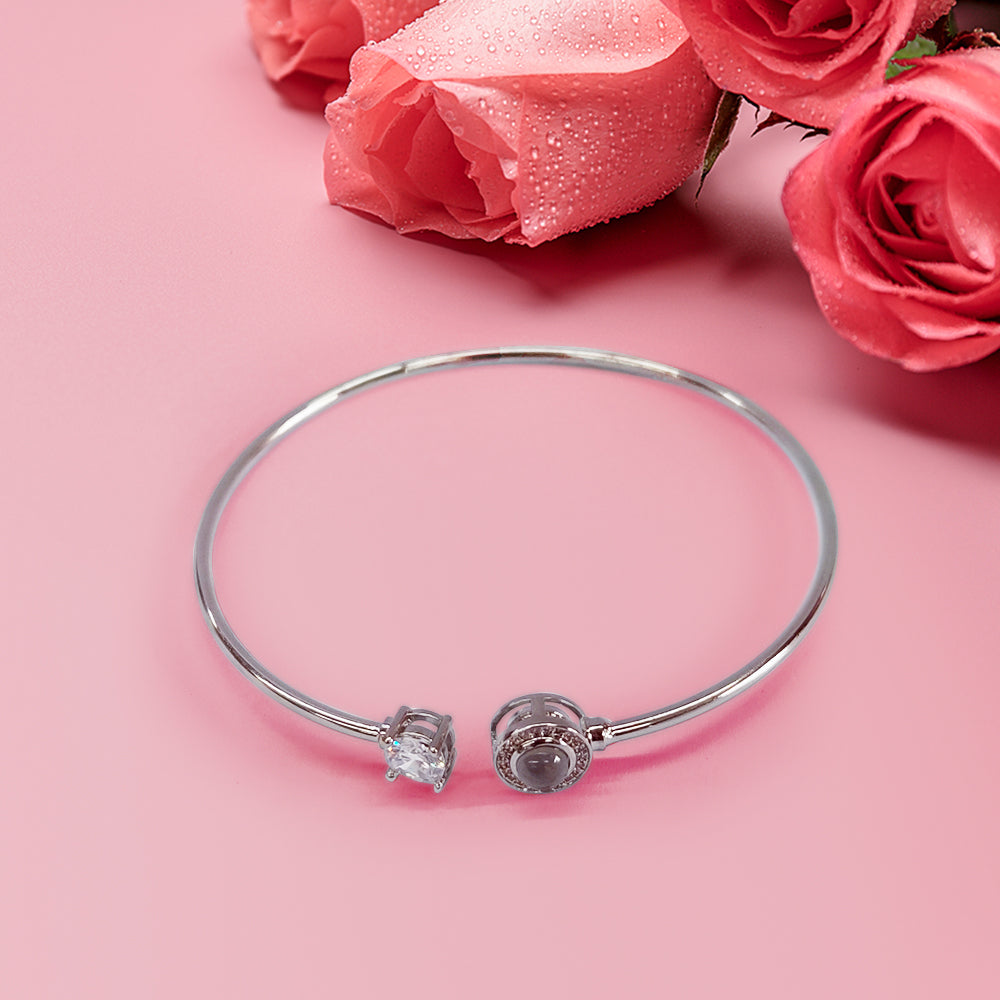 Custom Projection Bracelet Personalized Photo Bracelet Jewelry Gift for Her - soufeelmy