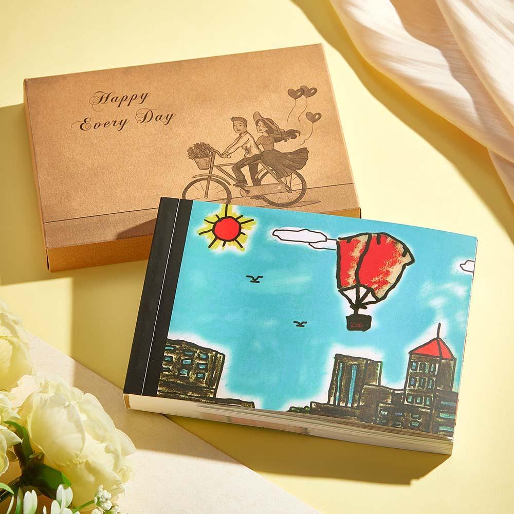 Creative DIY Flip Flap Book Can Hide the Marriage Ring Proposal Gift for Her