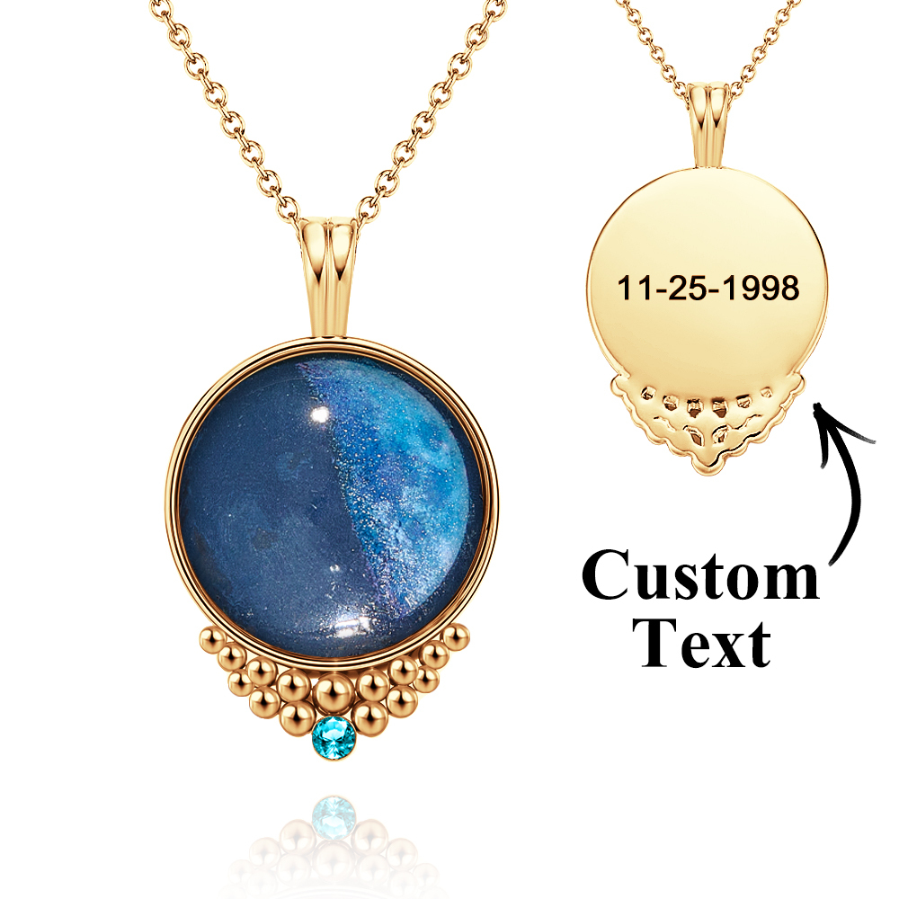 Custom Classic Birthstone Necklace Gift For Her - soufeelmy