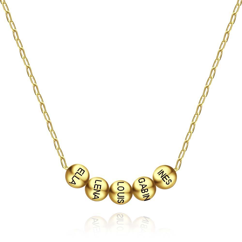 Personalized Necklace Perfect way to Show off Your Love with the 1-8 Names Unique and Heartfelt Gift - soufeelmy