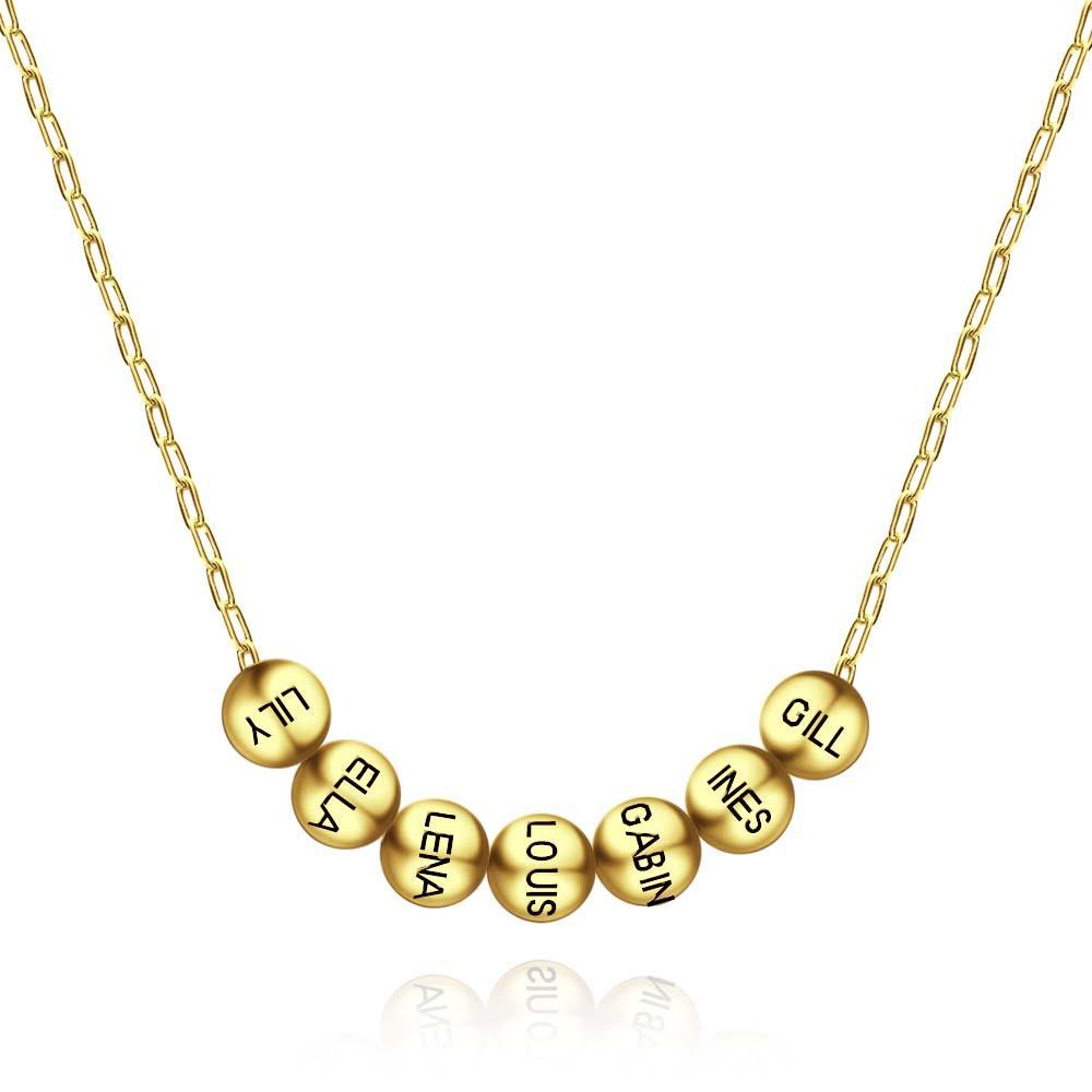 Personalized Necklace Perfect way to Show off Your Love with the 1-8 Names Unique and Heartfelt Gift - soufeelmy