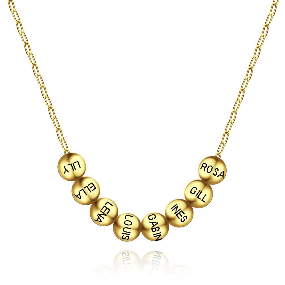 Personalized Necklace Perfect way to Show off Your Love with the 1-8 Names Unique and Heartfelt Gift - soufeelmy