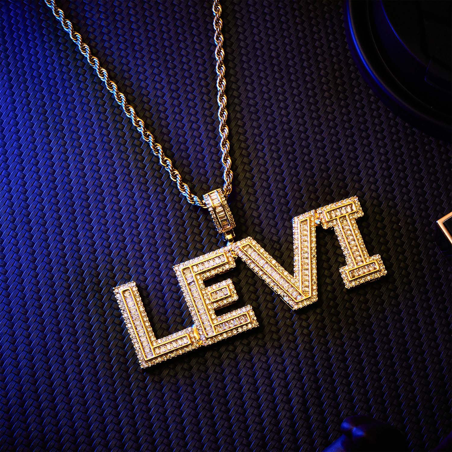 Custom Name Necklace Hip-hop Necklace Custom Pendant Thick Style Gift for Him - soufeelmy