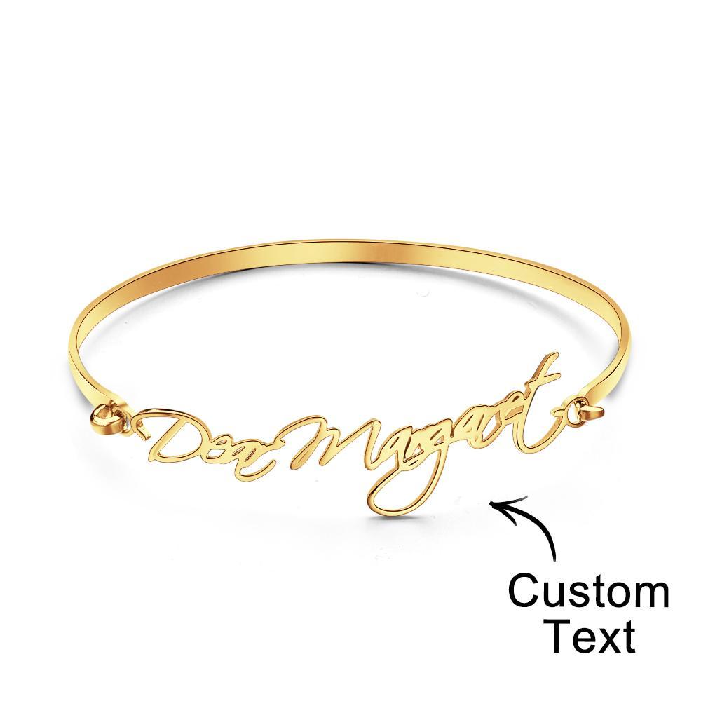Custom Name Bracelet Adjustable Memorial Bracelet Gift For Women - soufeelmy