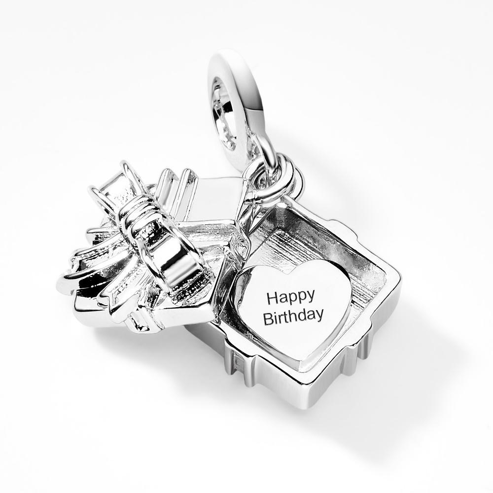 Happy Birthday Gift Openable Dangle Charms Fit all Bracelets Necklaces Mother's Day Gift - soufeelmy