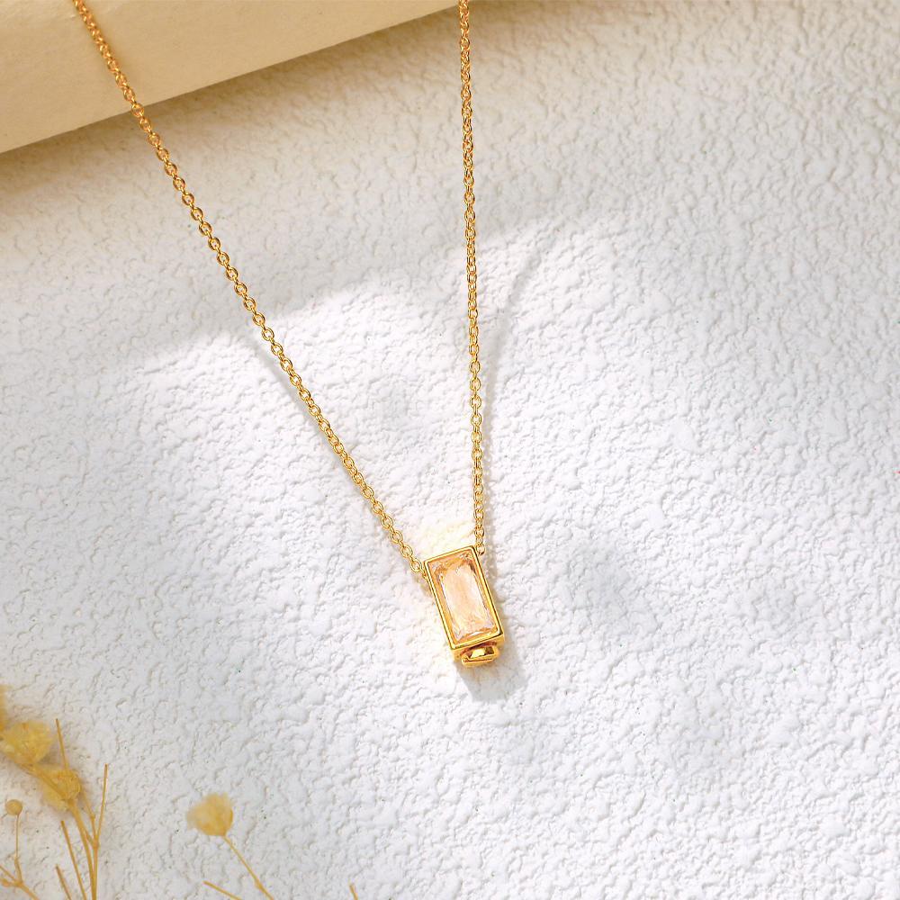 Engravable Urn Ashes Necklace Mini Cube Pendant Memorial Jewelry - soufeelmy