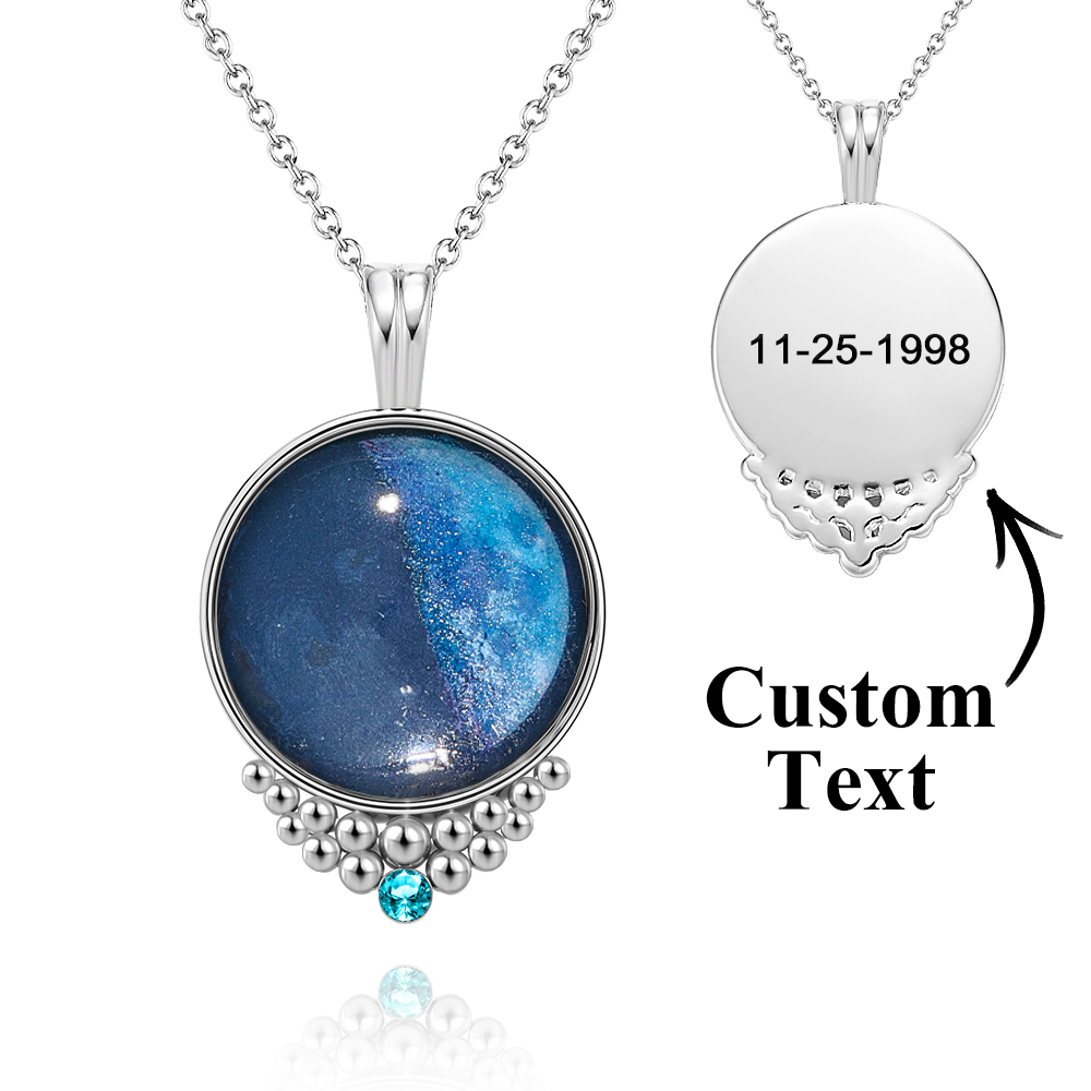 Custom Classic Birthstone Necklace Gift For Her - soufeelmy