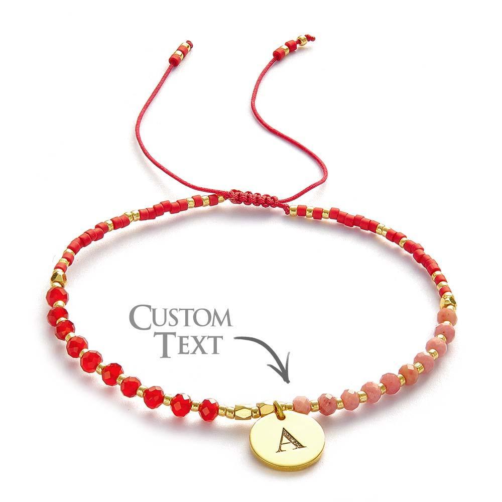 Custom Engraved Bracelet Bohemia Stacked Style Gifts - soufeelmy