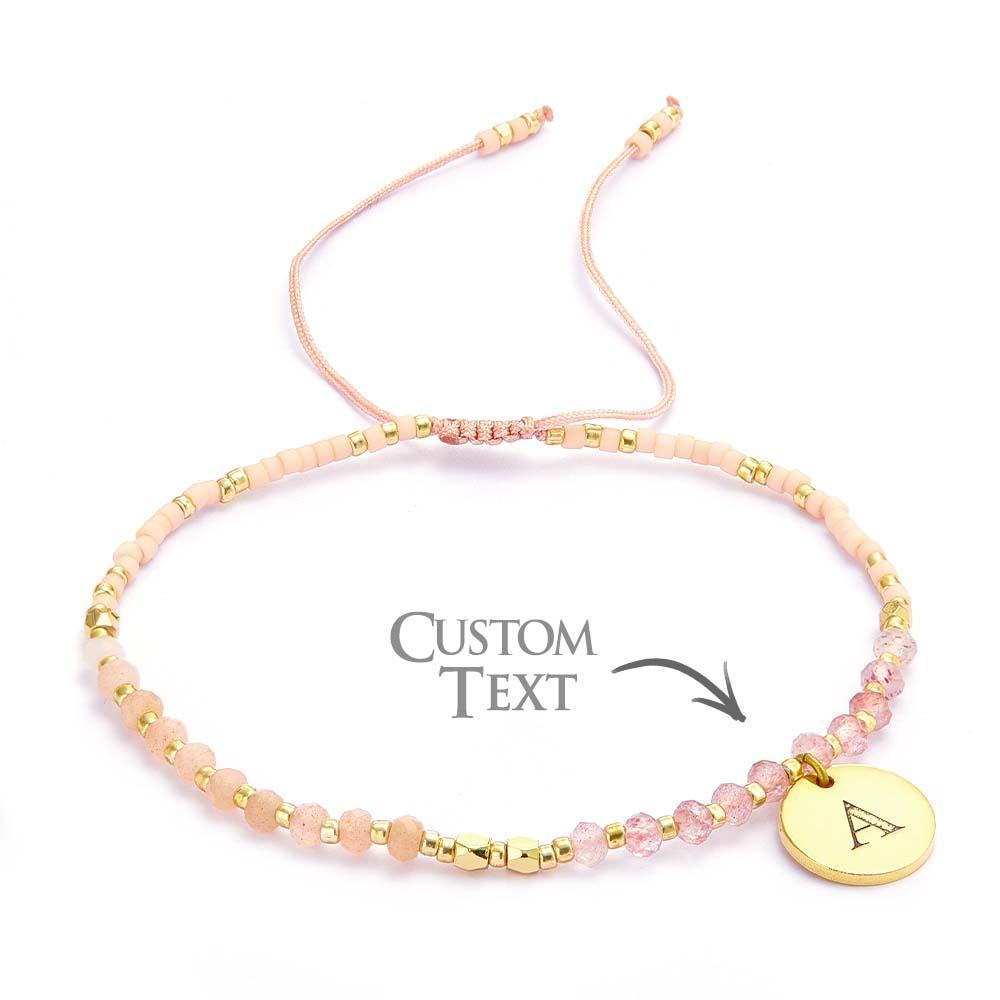 Custom Engraved Bracelet Bohemia Stacked Style Gifts - soufeelmy