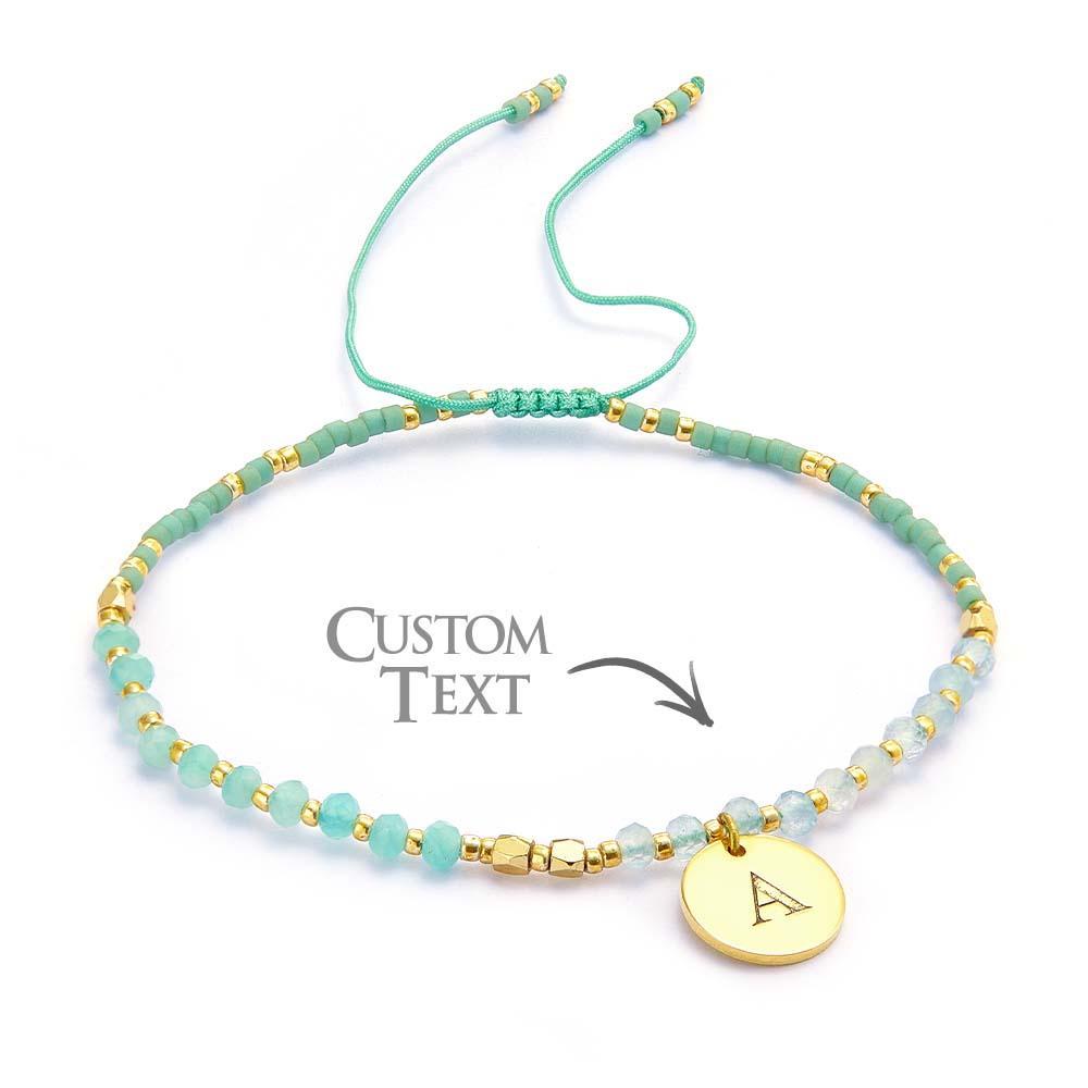 Custom Engraved Bracelet Bohemia Stacked Style Gifts - soufeelmy
