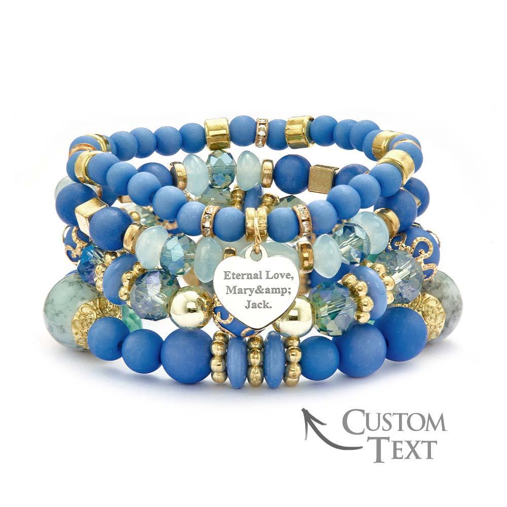 Custom Engraved Bracelet Bohemia Style Exquisite Gift for Girl - soufeelmy