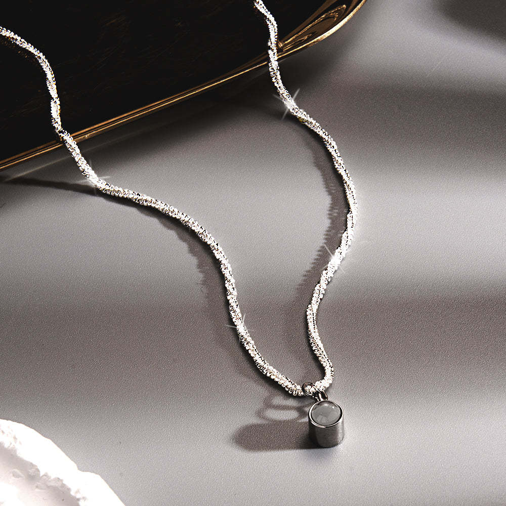 Custom Projection Necklace Fashion Cauliflower Chain Girl Gift - soufeelmy