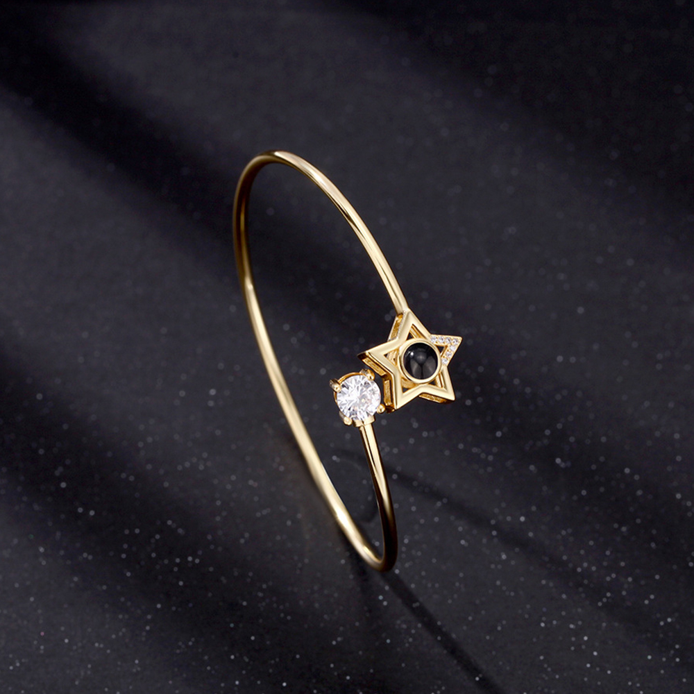 Custom Projection Bracelet Personalized Photo Star Bracelet Jewelry Gift for Her - soufeelmy