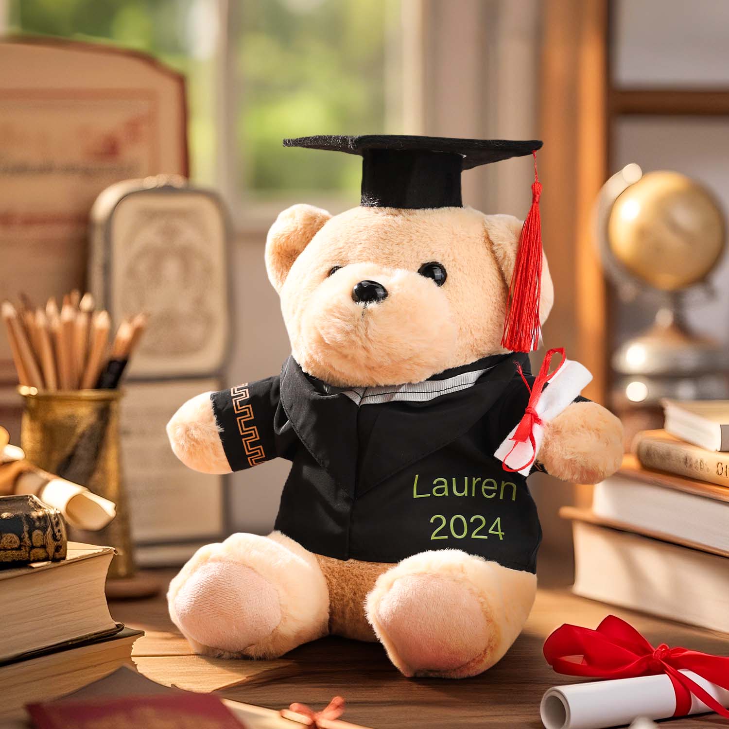 Personalized Graduation Teddy Bear Custom Dolls Graduation Gifts - soufeelmy