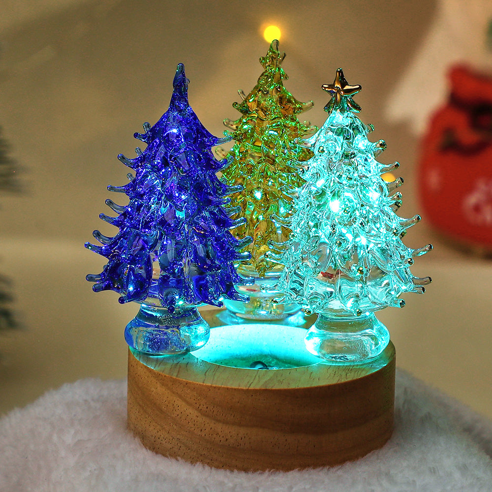 USB Wooden Round Base - Colorful Gradient - soufeelmy