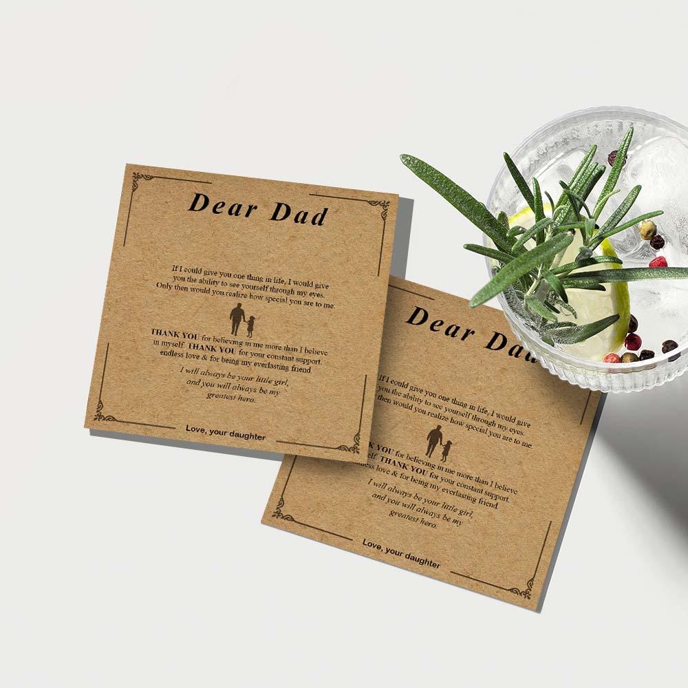 Exquisite Gift Card for Dad - soufeelmy