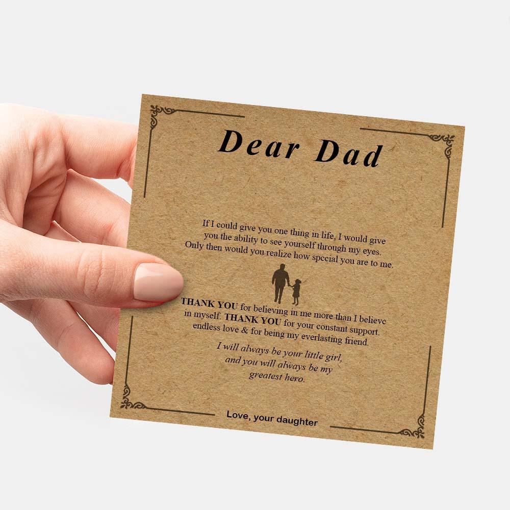 Exquisite Gift Card for Dad - soufeelmy