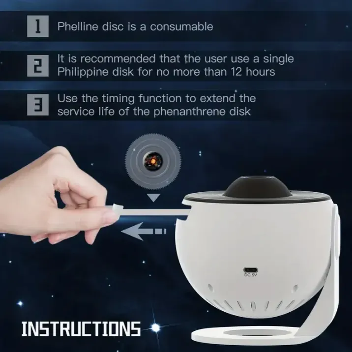 Star Projector LED Lights for Bedroom Night Light - soufeelmy