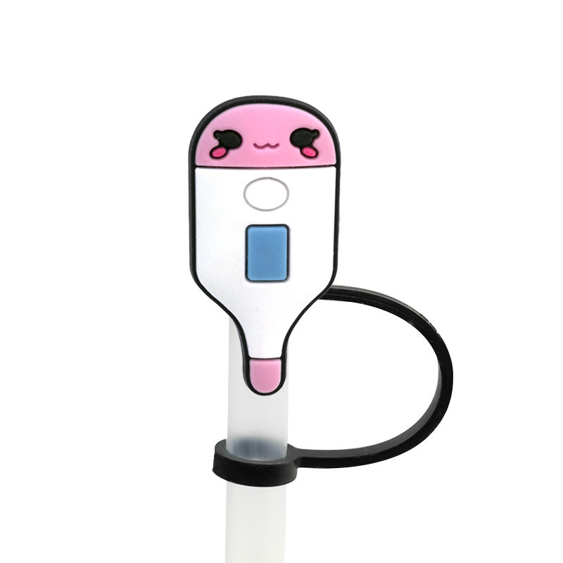 Thermometer Silicone Straw Protective Cover - soufeelmy