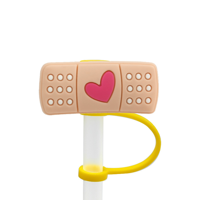 Band-Aid Silicone Straw Protective Cover - soufeelmy
