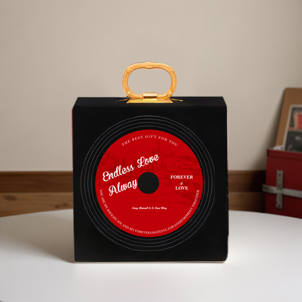 Stylish Black Gift Box for Fridge Magnets - soufeelmy