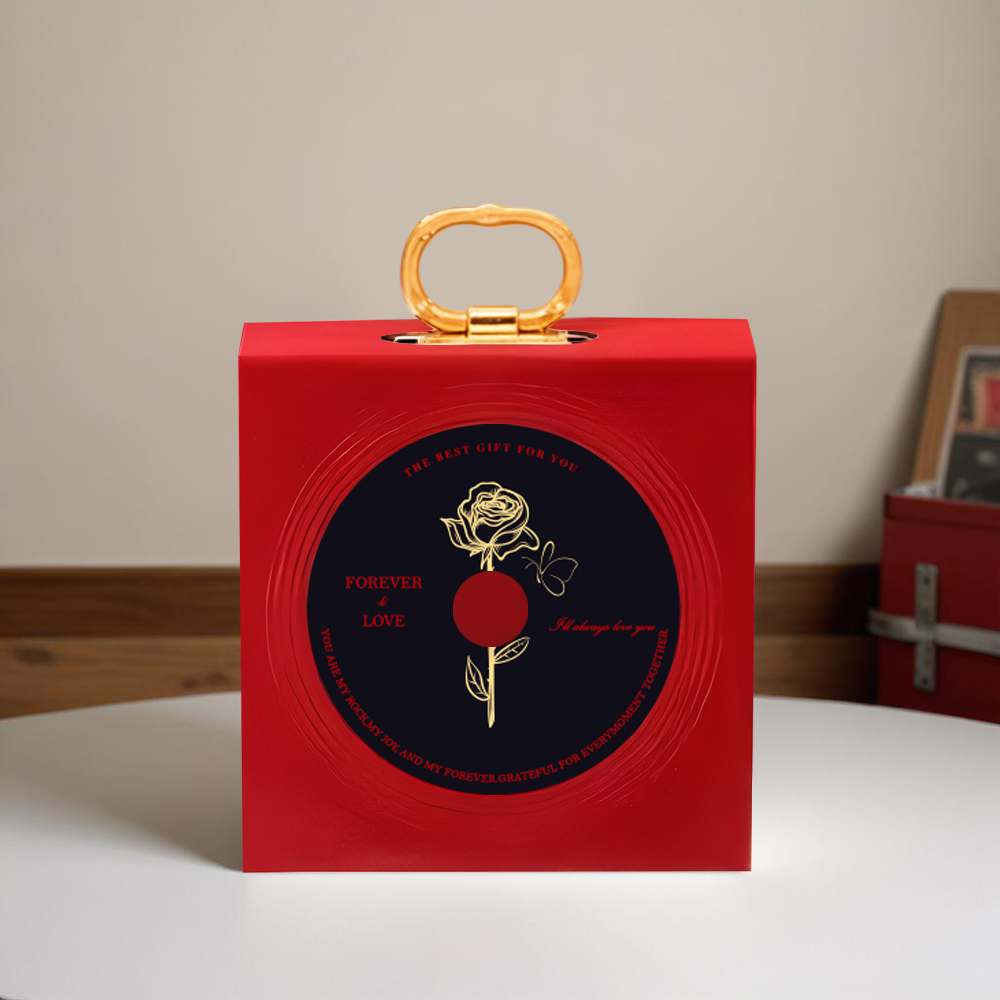 Stylish Red Gift Box for Fridge Magnets - soufeelmy