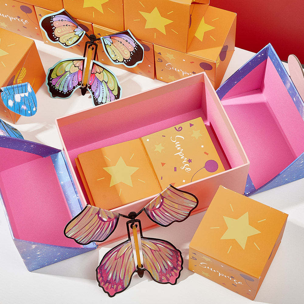 DIY Surprise Gift Box Explosion for Money Cash Pop Up Gift Box for Lover - soufeelmy