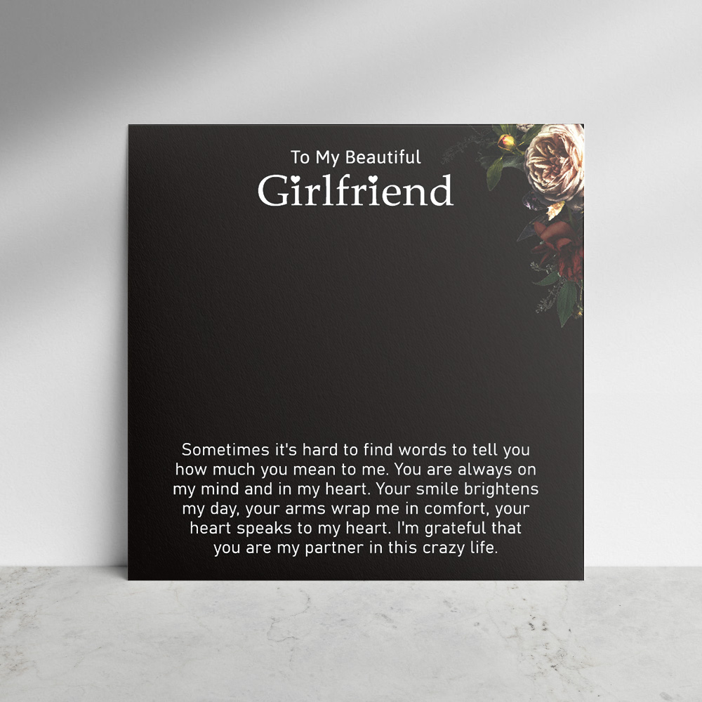 Exquisite Gift Card for Girlfriend - soufeelmy