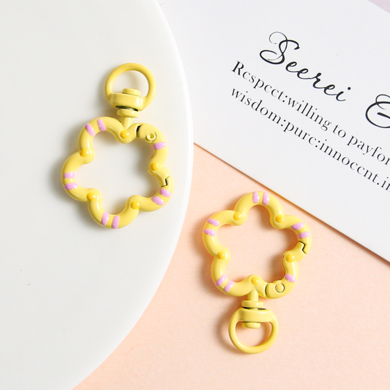 Yellow Flower Key Ring - soufeelmy