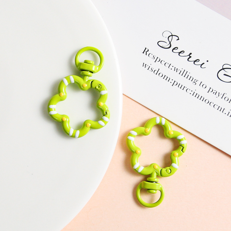 Green Flower Key Ring - soufeelmy