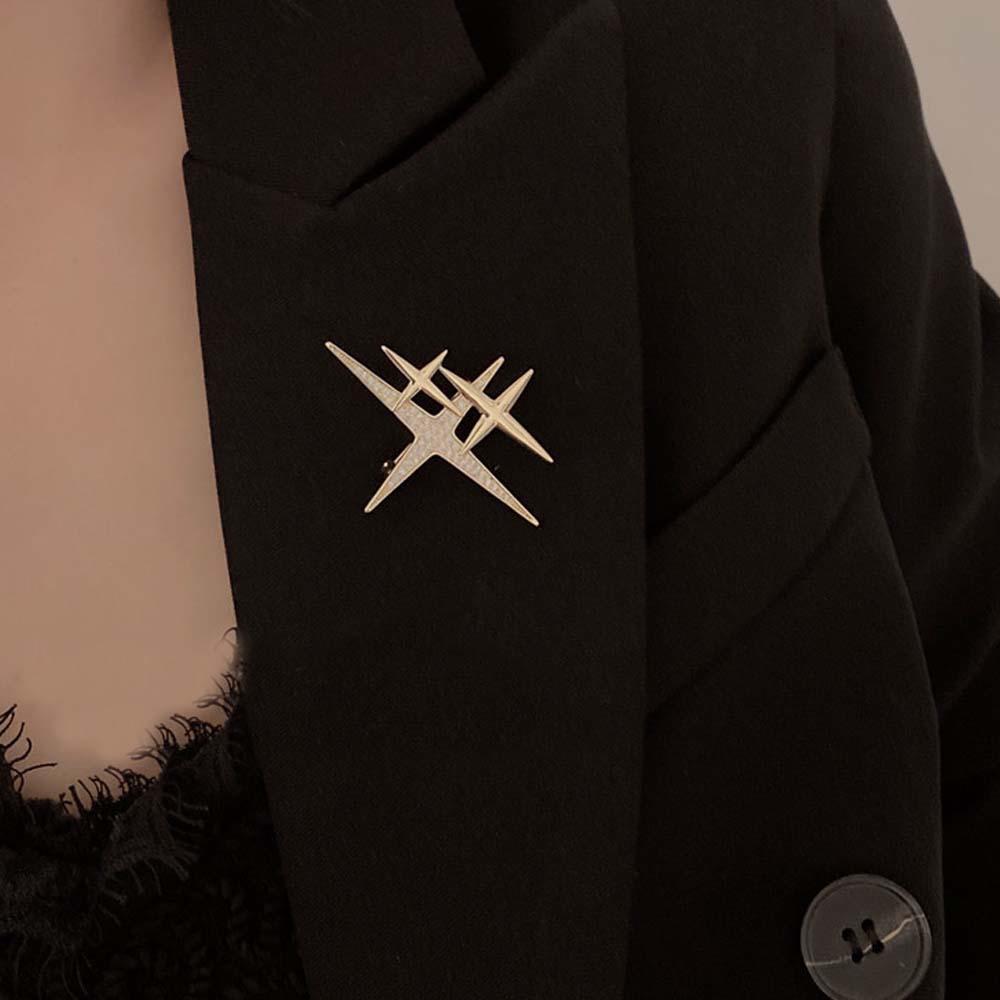 Star brooch Sweater Suit Accessories Wild Gifts For Her - soufeelmy