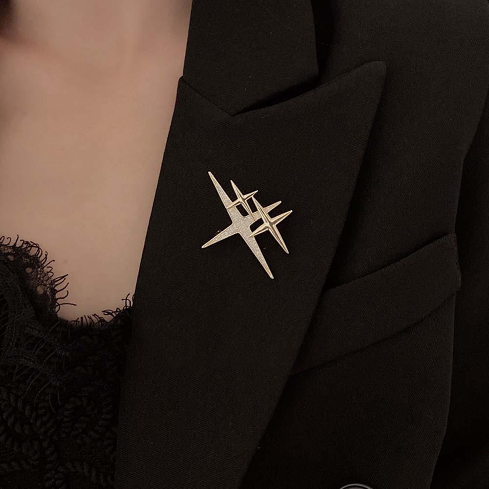 Star brooch Sweater Suit Accessories Wild Gifts For Her - soufeelmy